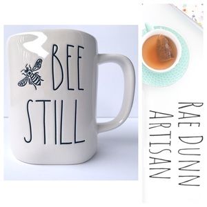 20% off 2/ NEW Rae Dunn Coffee Mug/ Bee Still